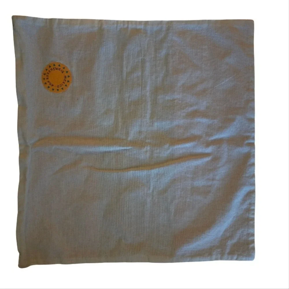 Folk Art‎ Southwestern Geometric Abstract Striped Ribbon Work Pillowcase